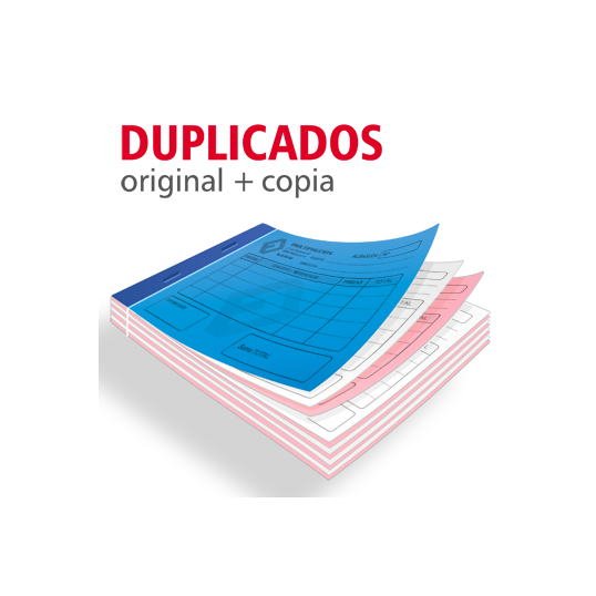 Talonarios duplicados