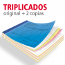 Talonarios triplicados