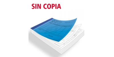 Talonarios sin Copia